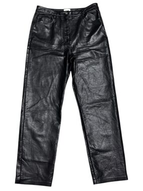Wilfred Rebel Black Faux Leather Pants